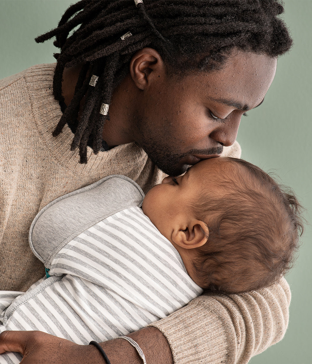 LOVE TO DREAM Cotton Transition Sleepsack-Medium (Grey Stripe)