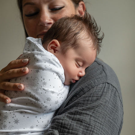 HALO Midnight Moons 100% Cotton Sleepsack Swaddle