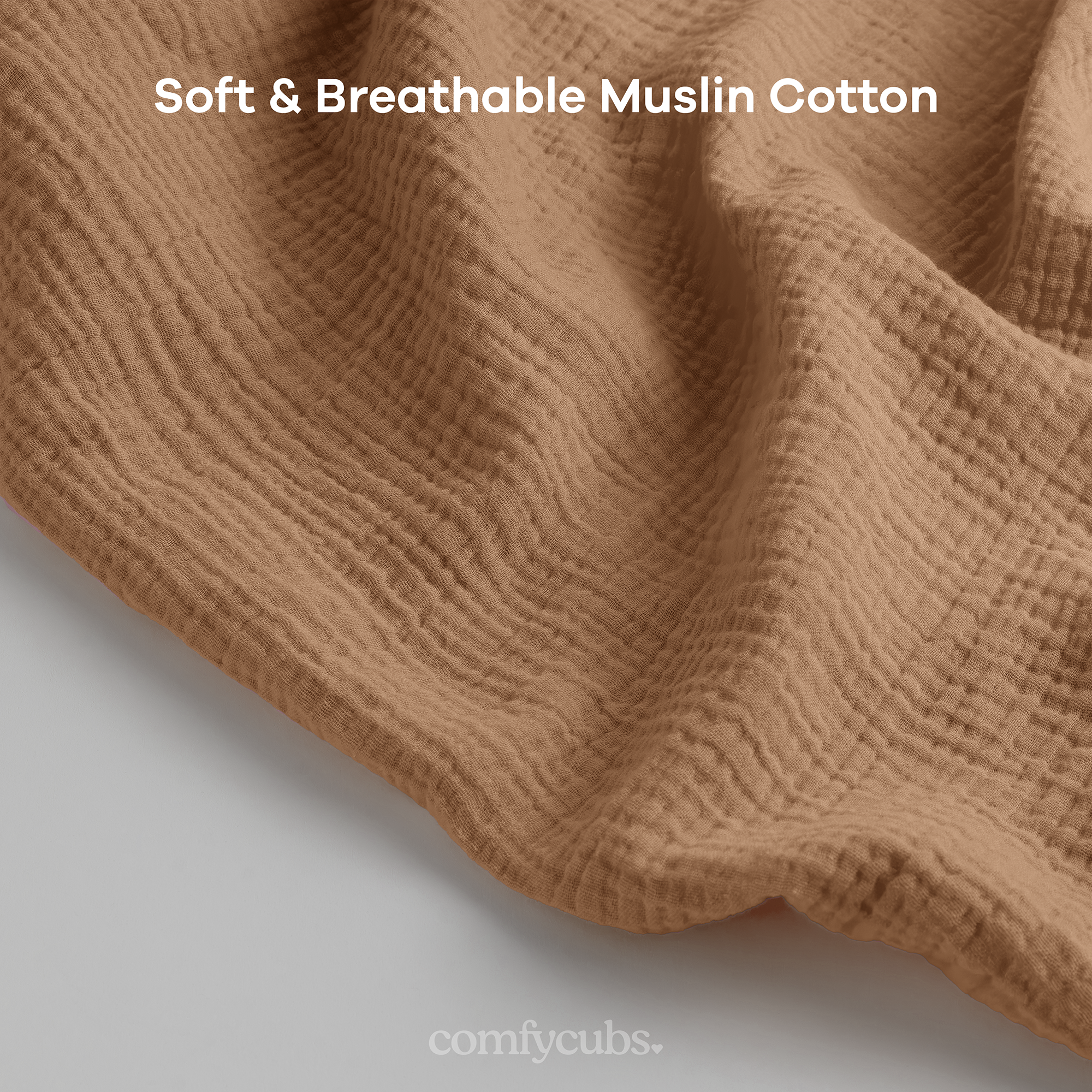 Muslin Nursing Cover-100% Muslin Cotton (Cedar)