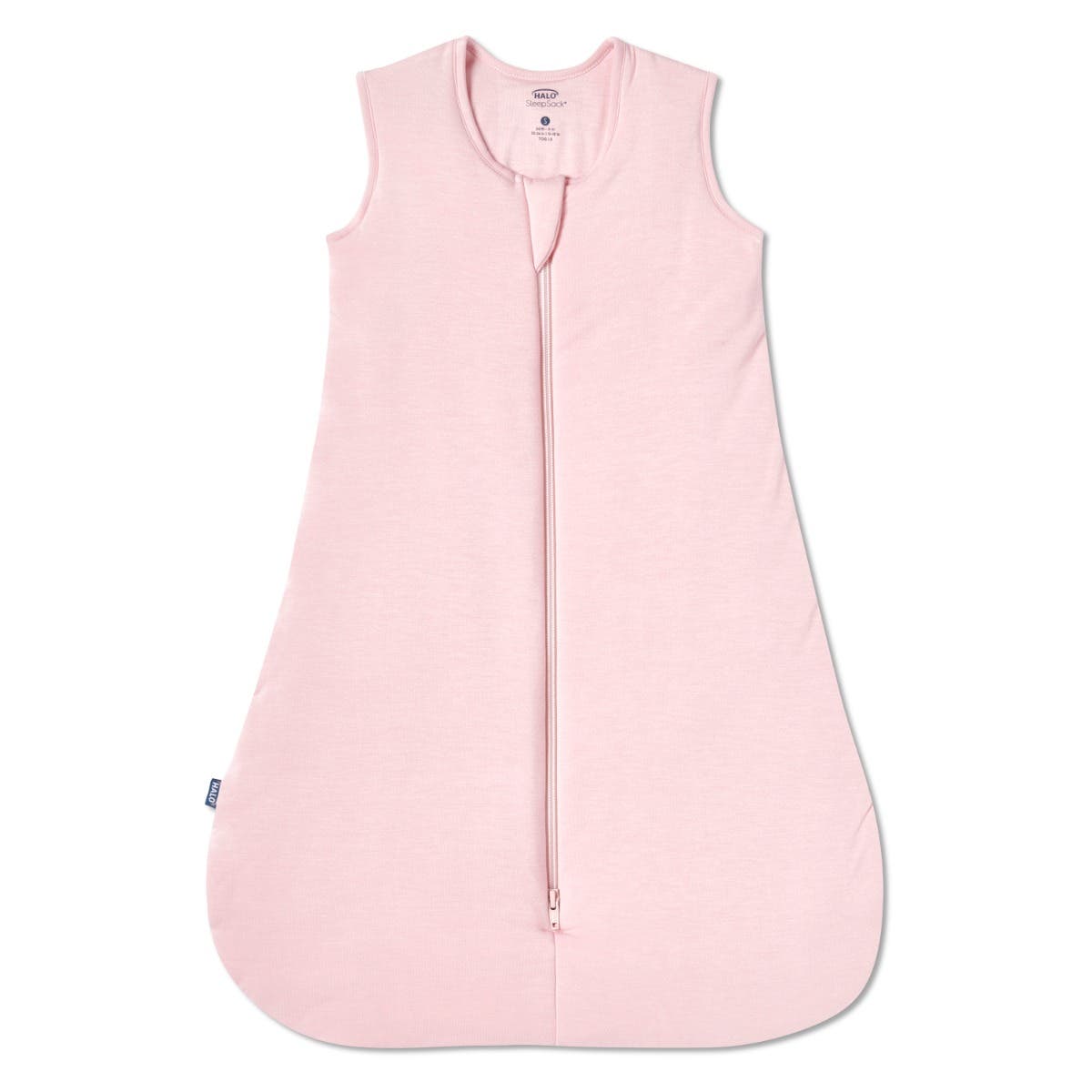 HALO Dusty Pink SuperSoft Bamboo Wearable Blanket Sleepsack-Medium