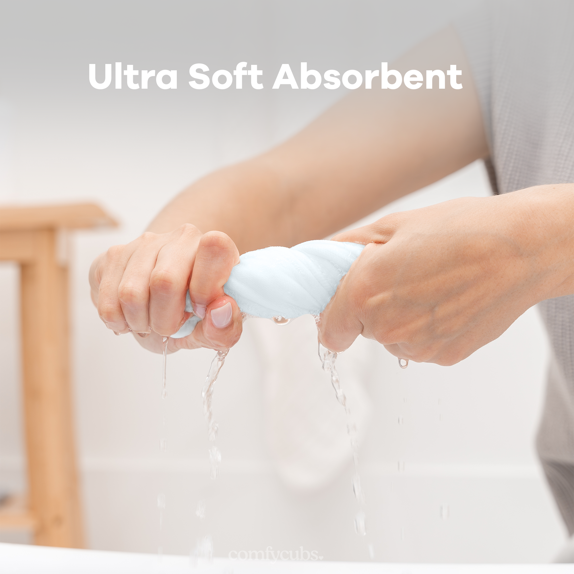 Muslin Washcloths-Multicolor 10 Pack