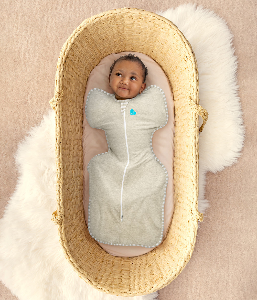 LOVE TO DREAM Cotton Swaddle Up-Sand Dollar
