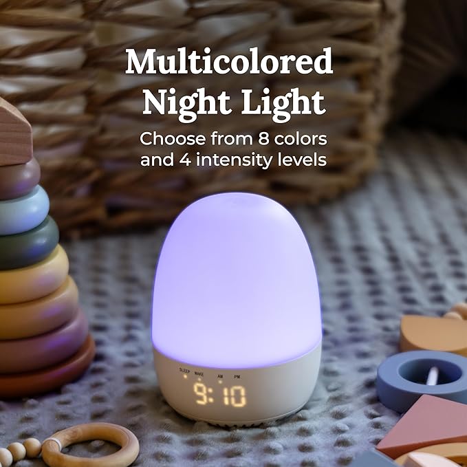 Yogasleep Light to RIse Sleep Trainer, Sound Machine and Night Light