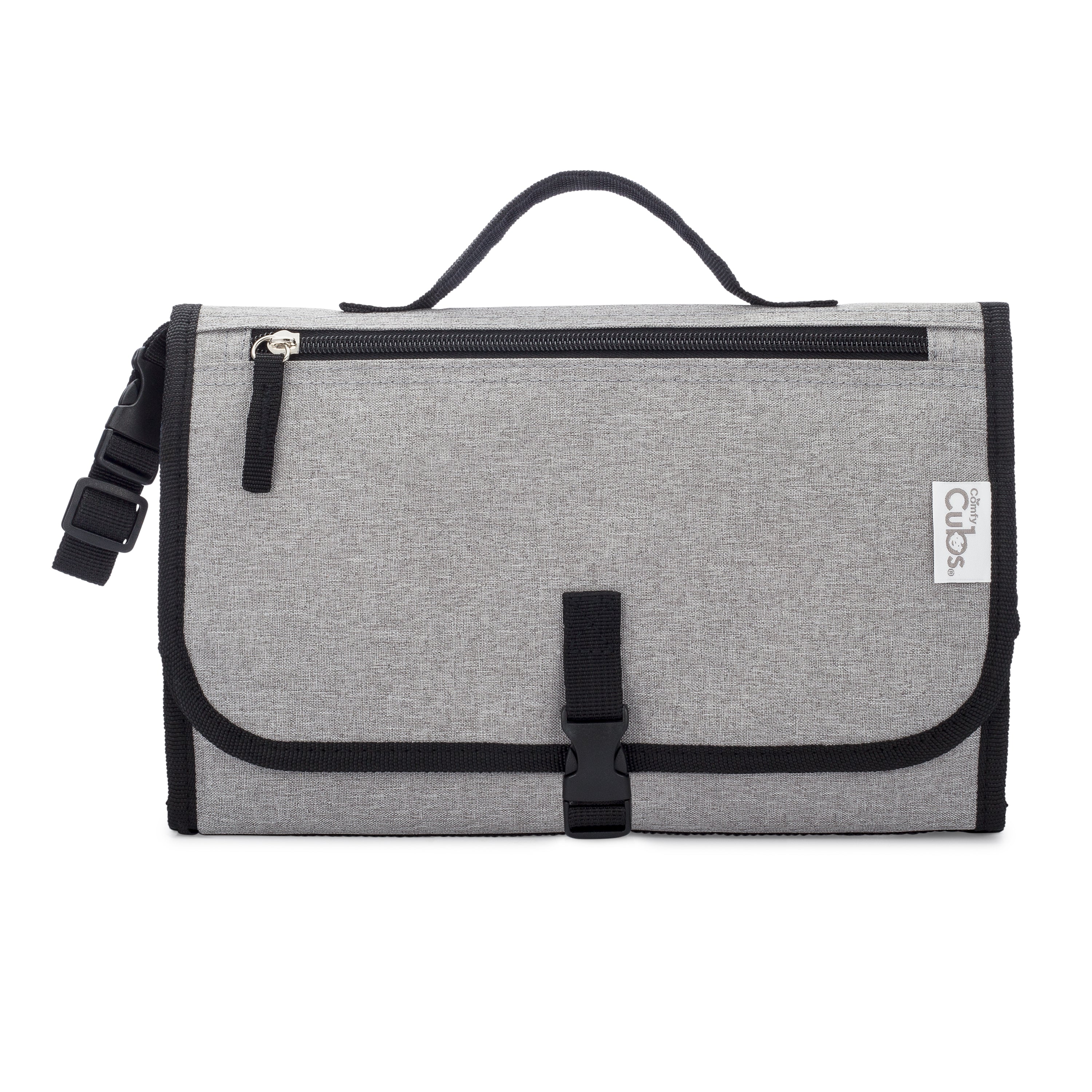 Portable Large Changing Pad- Solid Grey