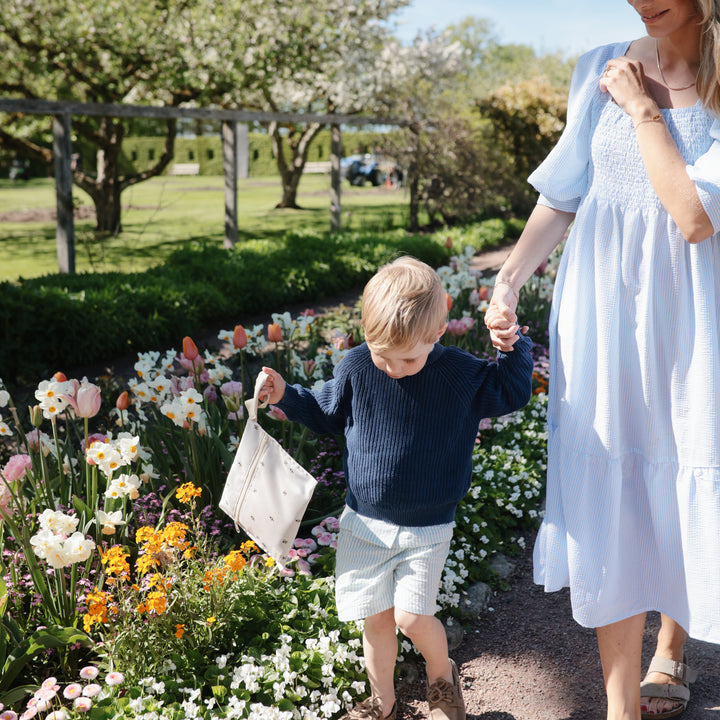 Mushie Water Resistant Wet Bag - Olive Check / 2 Pack