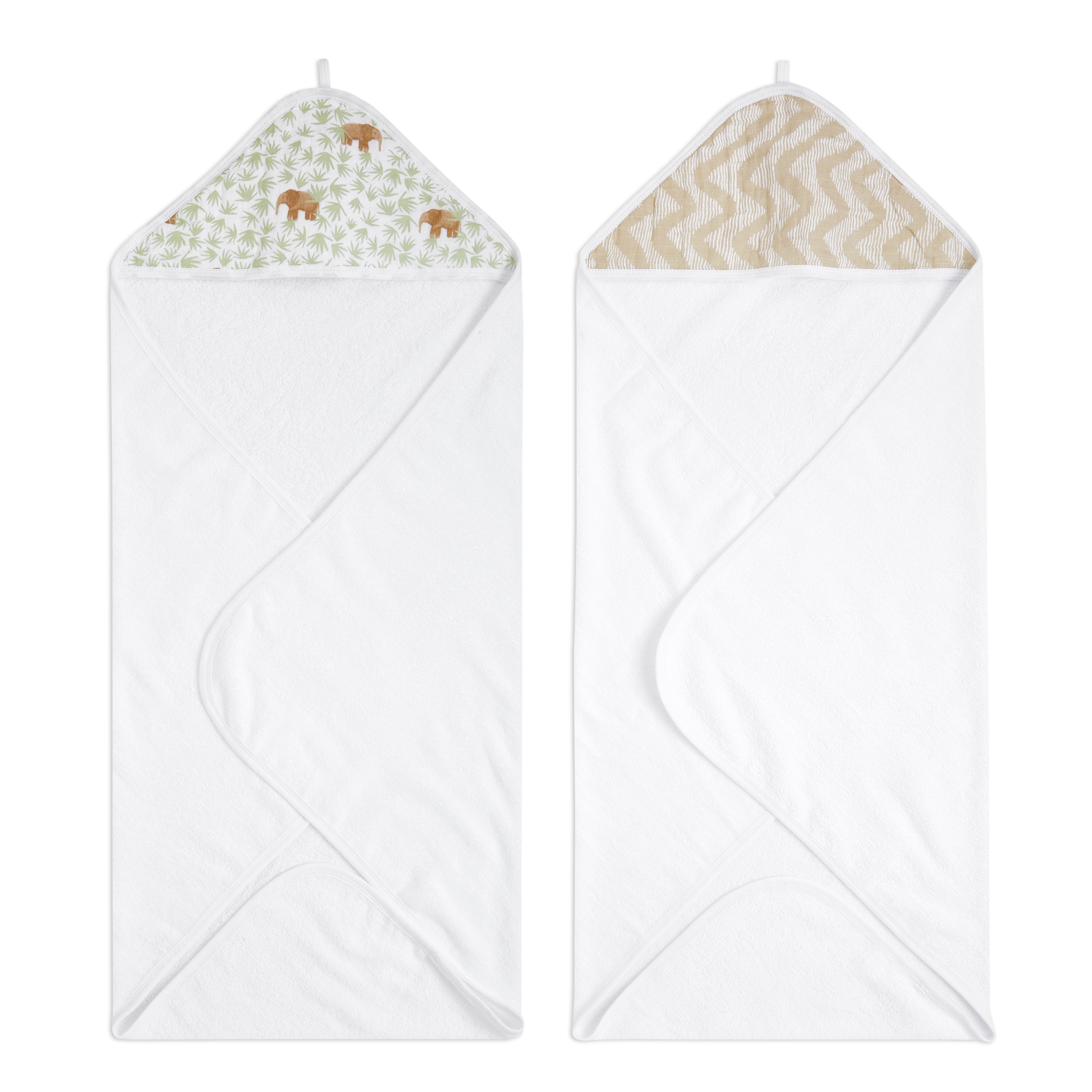 Aden + Anais Tanzania Hooded Towels- 2 Pack