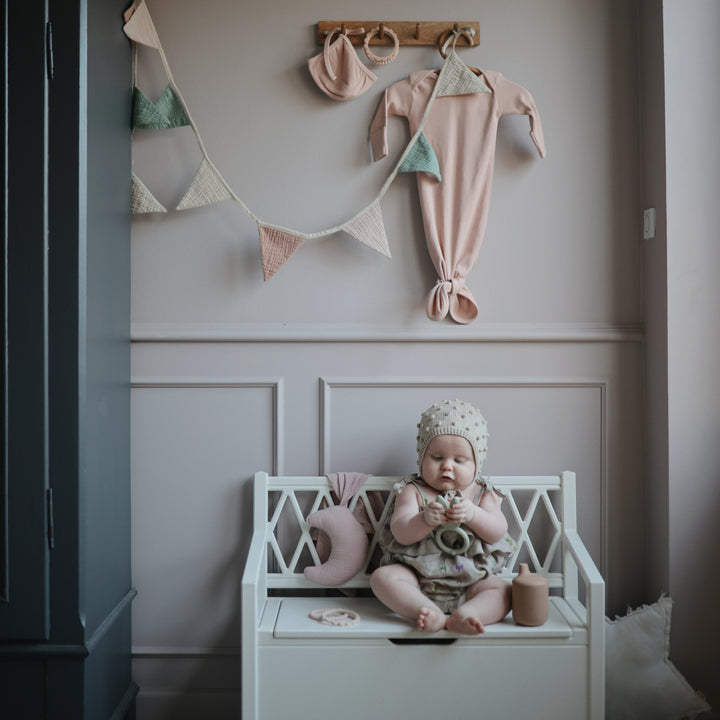 Mushie Moon Lovey Baby Blanket