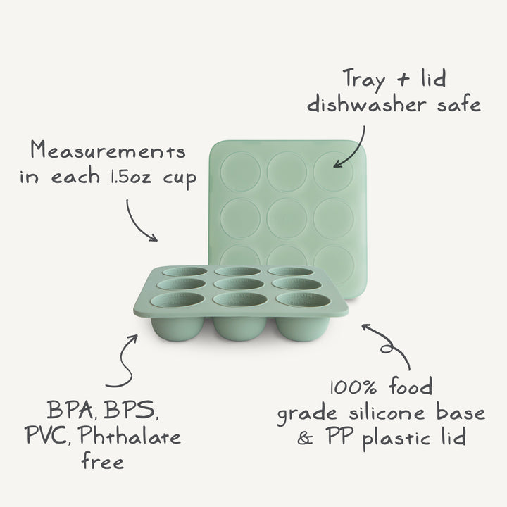 Mushie Baby Food Freezer Tray