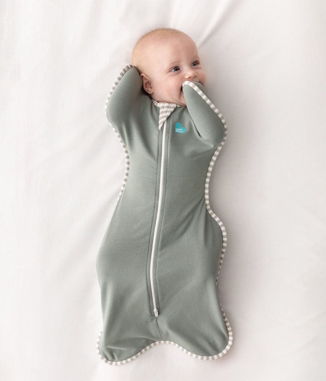 LOVE TO DREAM Cotton Swaddle Up-Olive(Small)