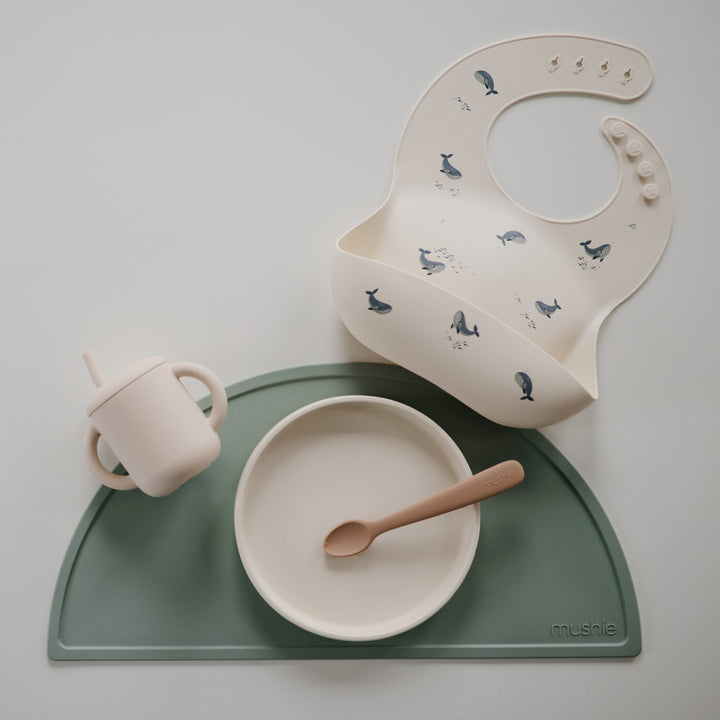 Mushie Silicone Training Cup+Straw