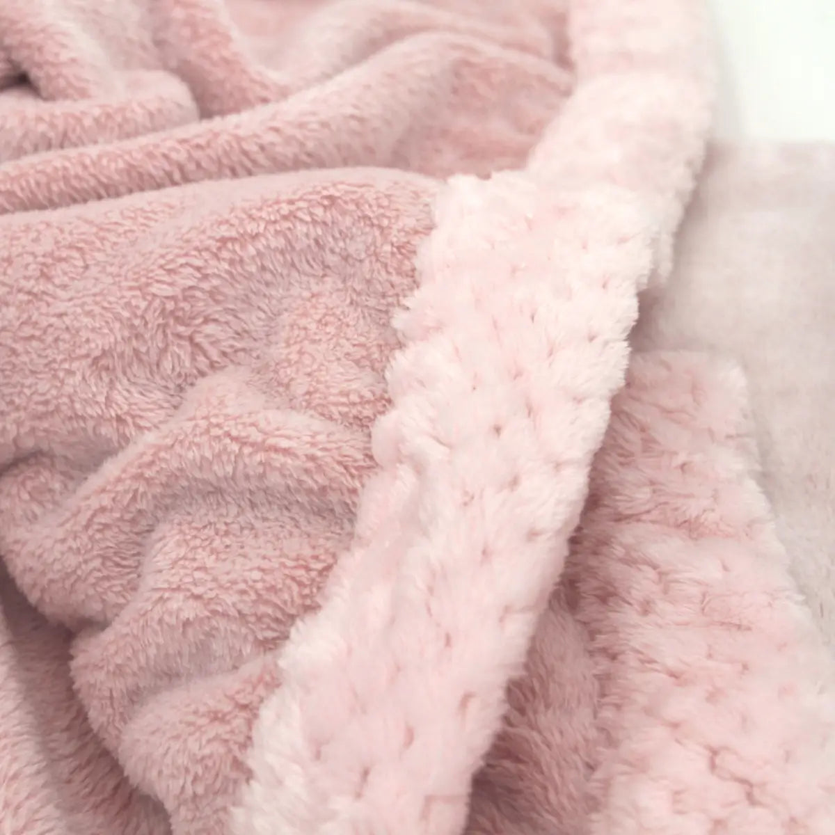 Aden + Anais Blush Pink Plush Blanket