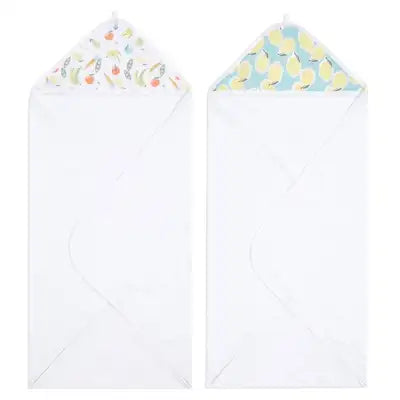 Aden + Anais  Farm To Table Hooded Towels- 2 Pack