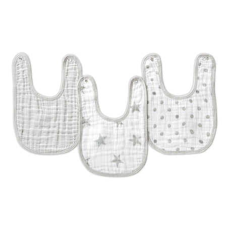 Aden + Anais Dusty Snap Bibs - 3 Pack