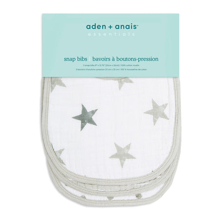 Aden + Anais Dusty Snap Bibs - 3 Pack