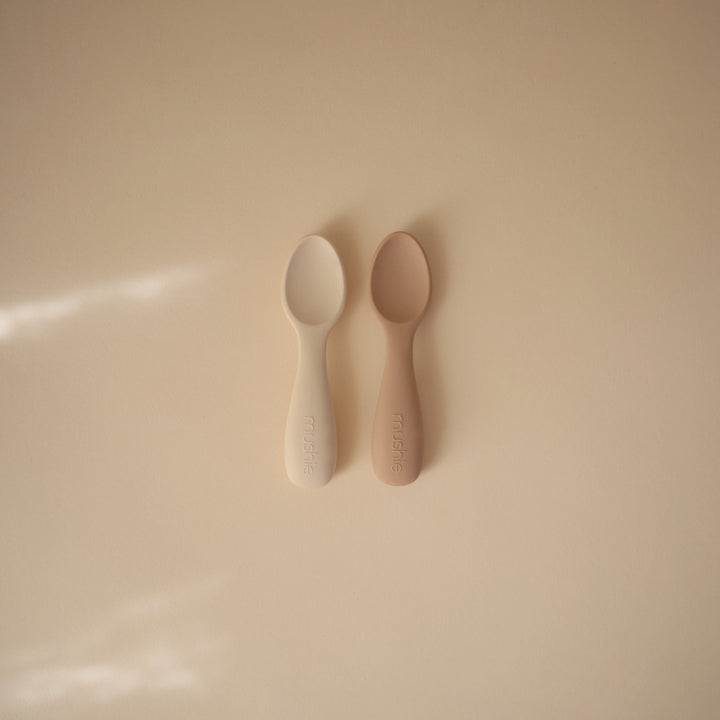 Mushie Silicone Starter Spoons-2 Pack